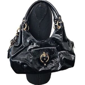 Perlina New York Black Leather Satchel